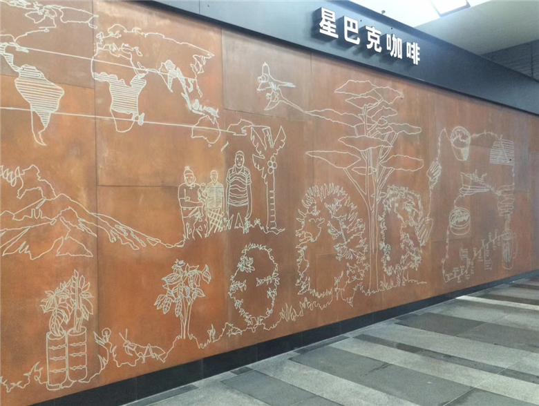 平阳耐候钢幕墙